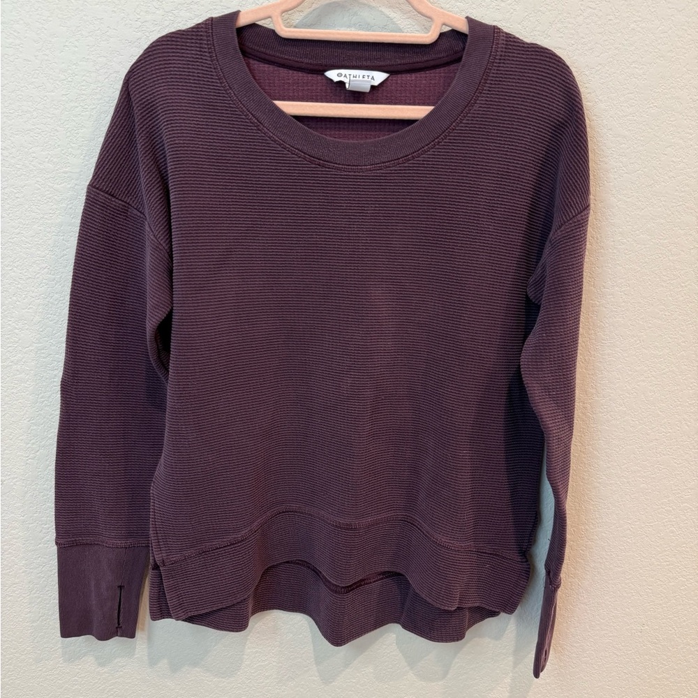 Athleta Plum Women's Crew Neck Sweater